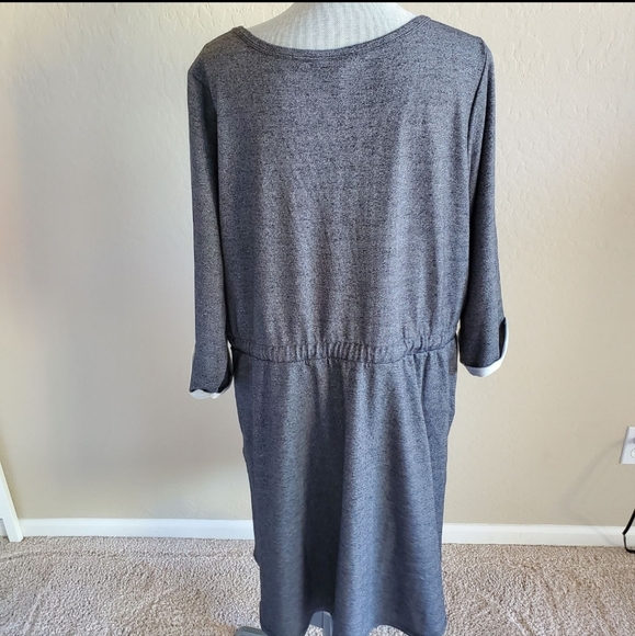 Torrid Sweatshirt Tie Waist Dress Size 3 - Picture 7 of 9